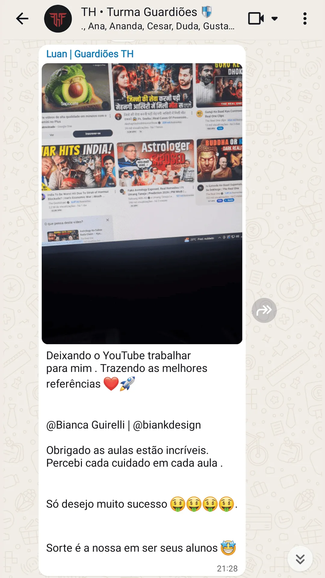 Depoimento Luan
